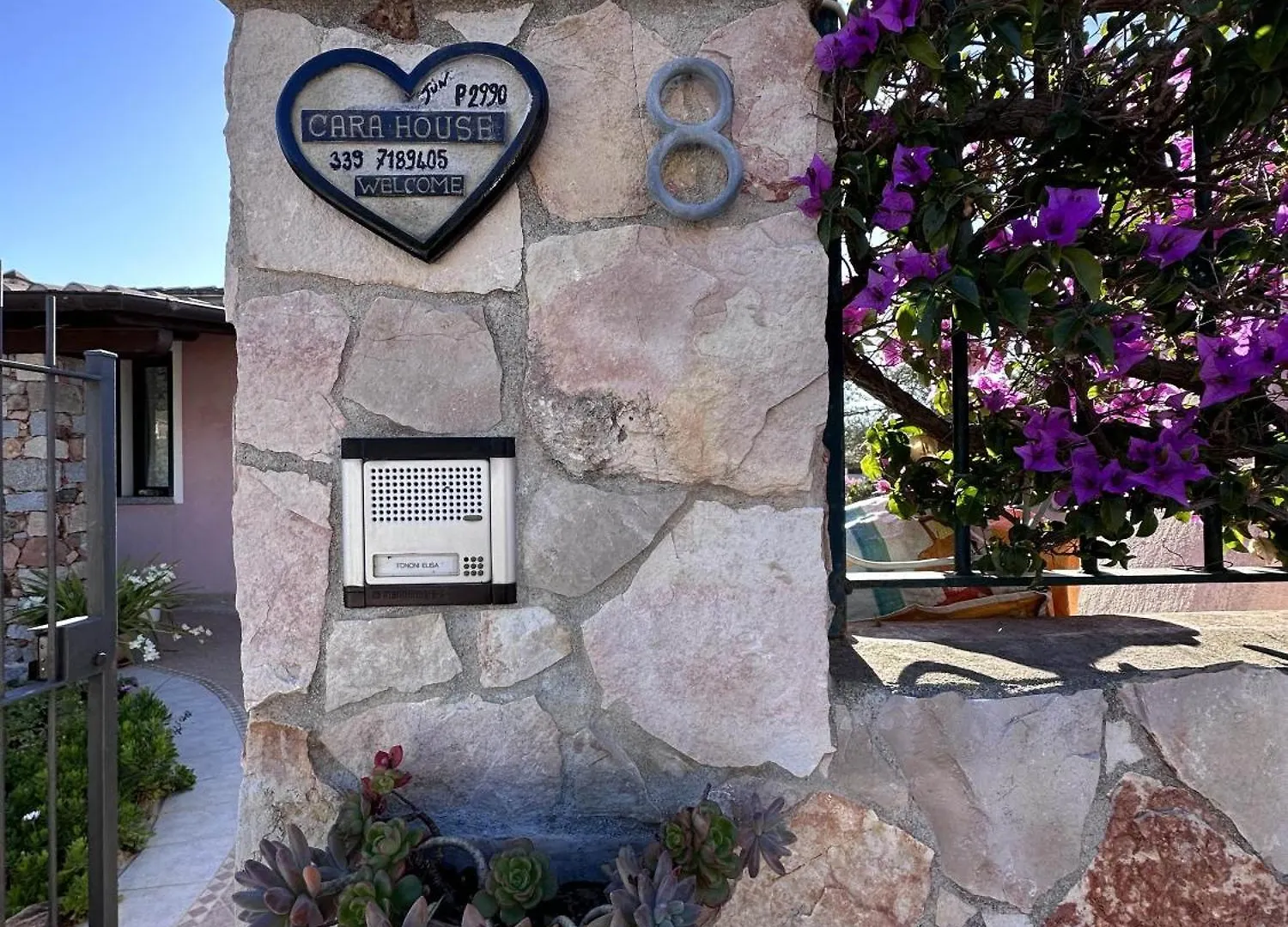 Villa Cara House Vista Mare Àrbatax Italia